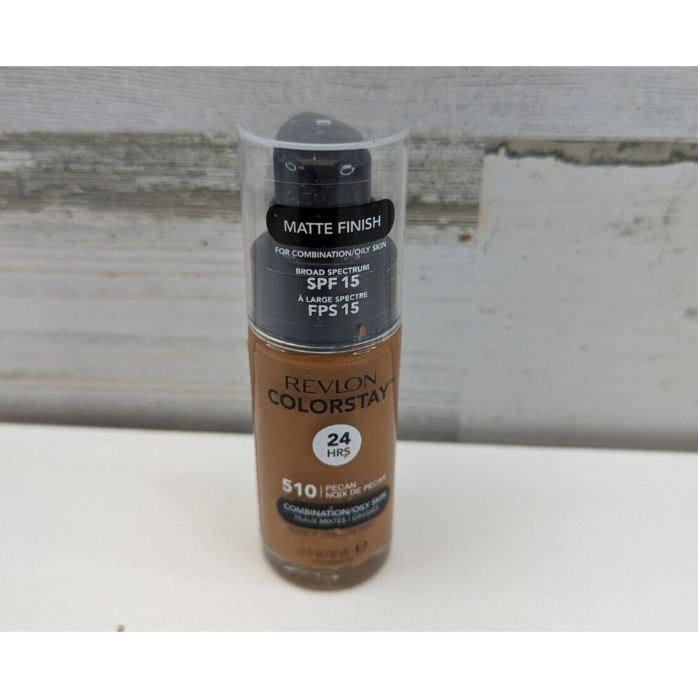 Revlon ColorStay Matte Liquid Foundation SPF 15, Pecan‎ #510,